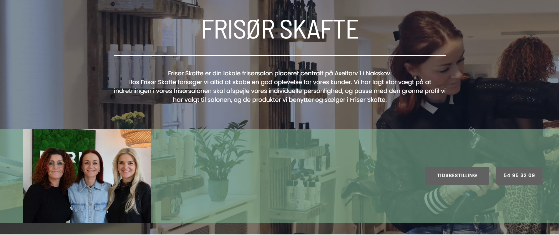 Frisør Sakfte- Frisør Nakskov